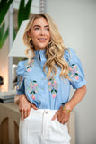 SEA BLOOM BLOUSE
