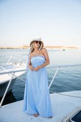 DRIFT AWAY HALTER DRESS