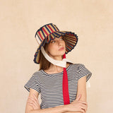 JULY | STRIPE | ISLAND RAVELLO HAT