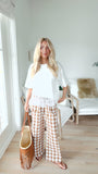 SANDBAR GINGHAM PANT