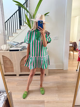 PINK PALM DRESS