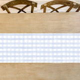 BLUE GINGHAM TABLE RUNNER