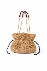 SANDBAR RUCHED CLUTCH