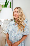 THE BLEU GARDEN DRESS