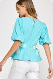 DANIELLA TOP (BLUE)