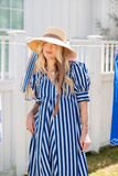 MARINA ROW MIDI DRESS