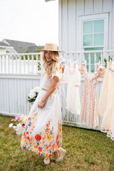 GARDEN BLOOM MIDI SKIRT