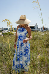 BLUE CLAM DRESS