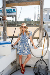 THE NAUTICAL TOILE DRESS