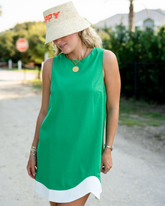 WAVE DRESS (GREEN)