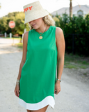 WAVE DRESS (GREEN)