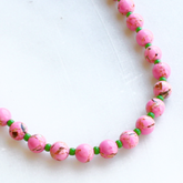 PINK MAGNOLIA NECKLACE