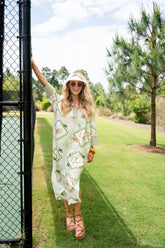 THE COURTSIDE CAFTAN