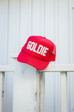 SCARLET WAVE TRUCKER HAT