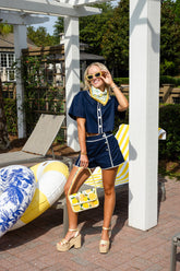 SAILOR SET (NAVY BLUE)