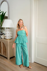 THE SEASIDE STRIPE PANT