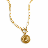GOLD COIN NECKLACE