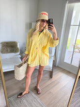 LEMON KIWI STRIPE SHORT 🍋🥝