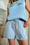 CAPRI STRIPE SHORT