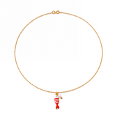 THE RED FISH NECKLACE