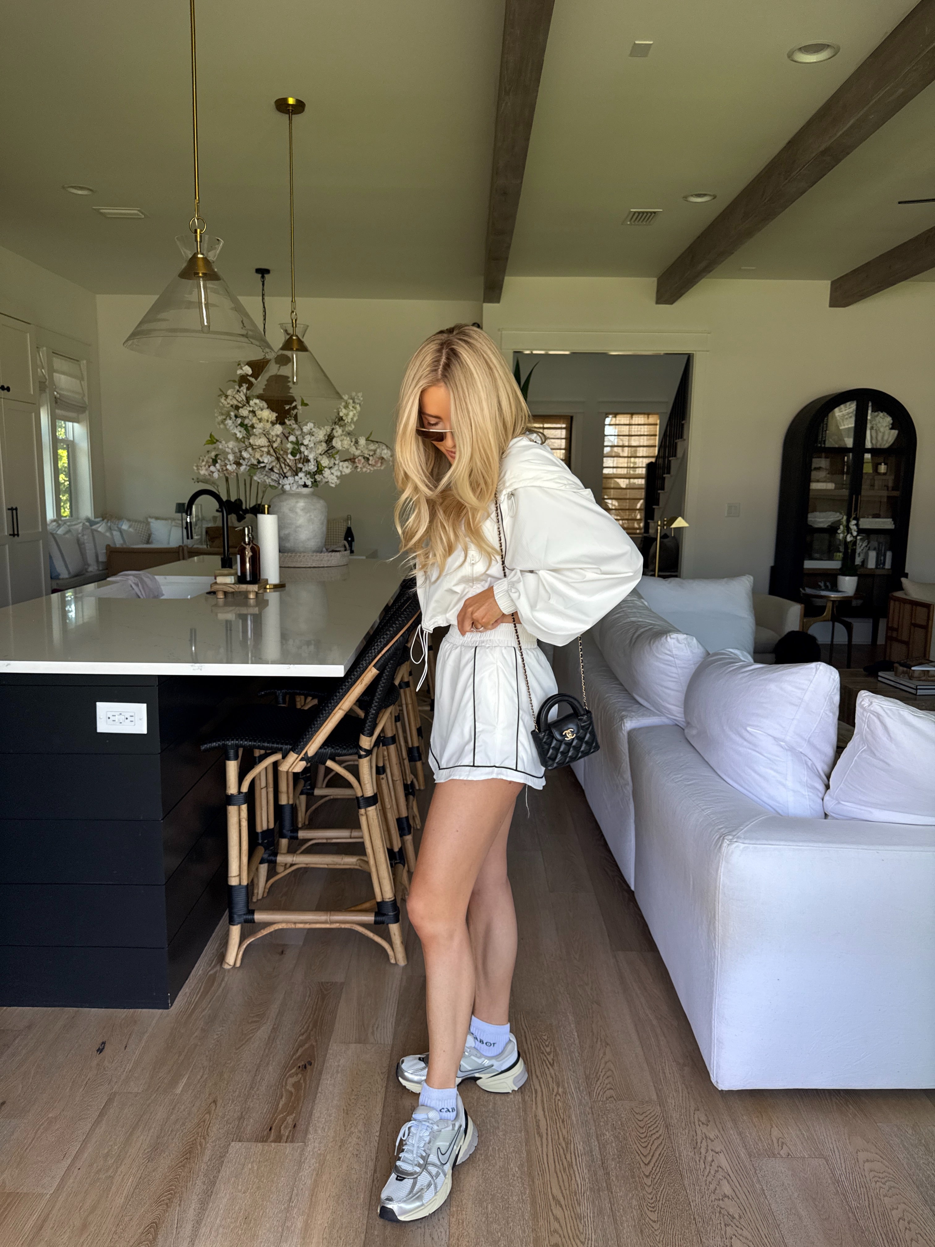 WINDBREAKER SET - WHITE