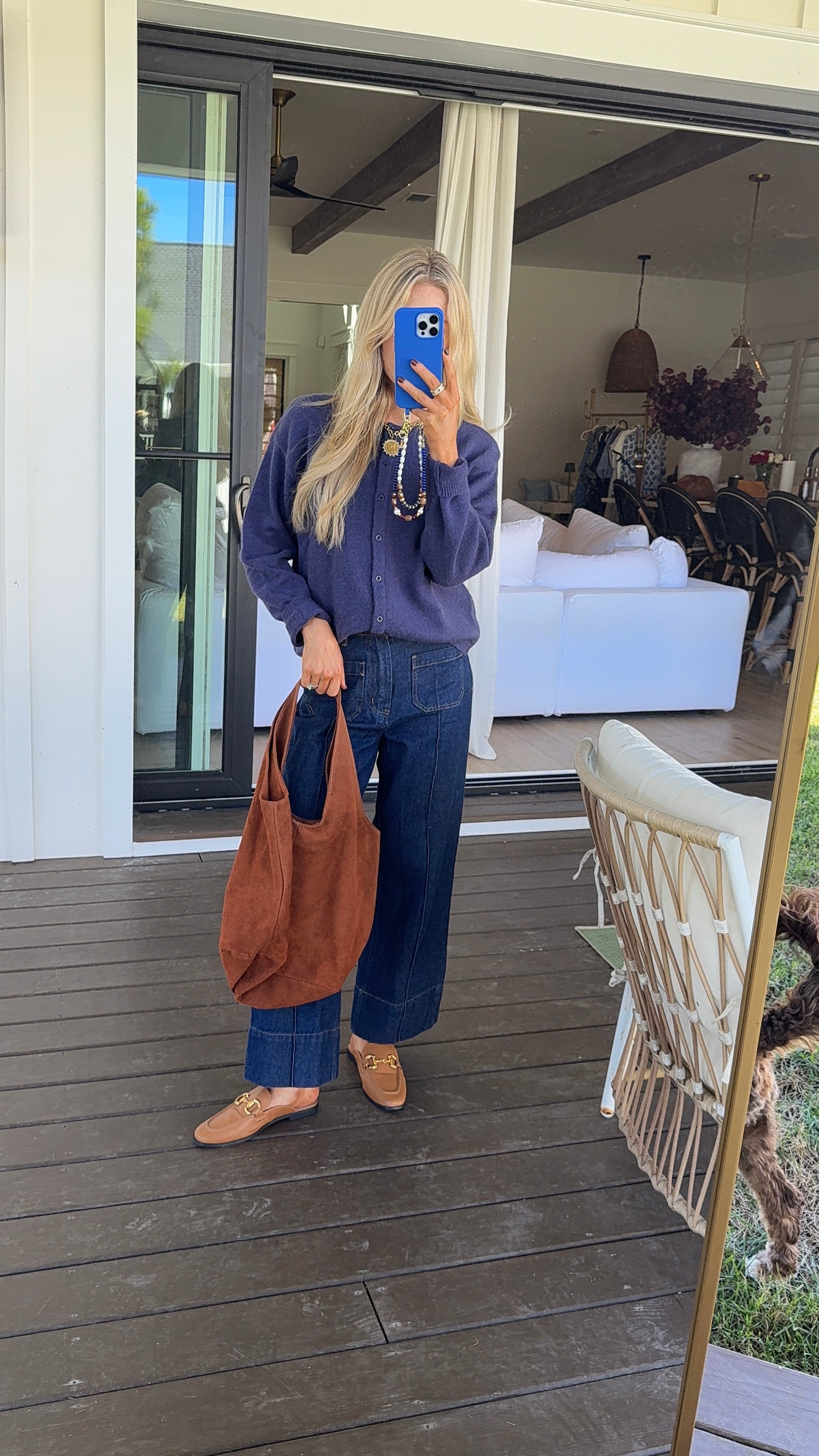 SUEDE HOBO BAG
