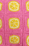 LIME CROCHET BEACH TOTE