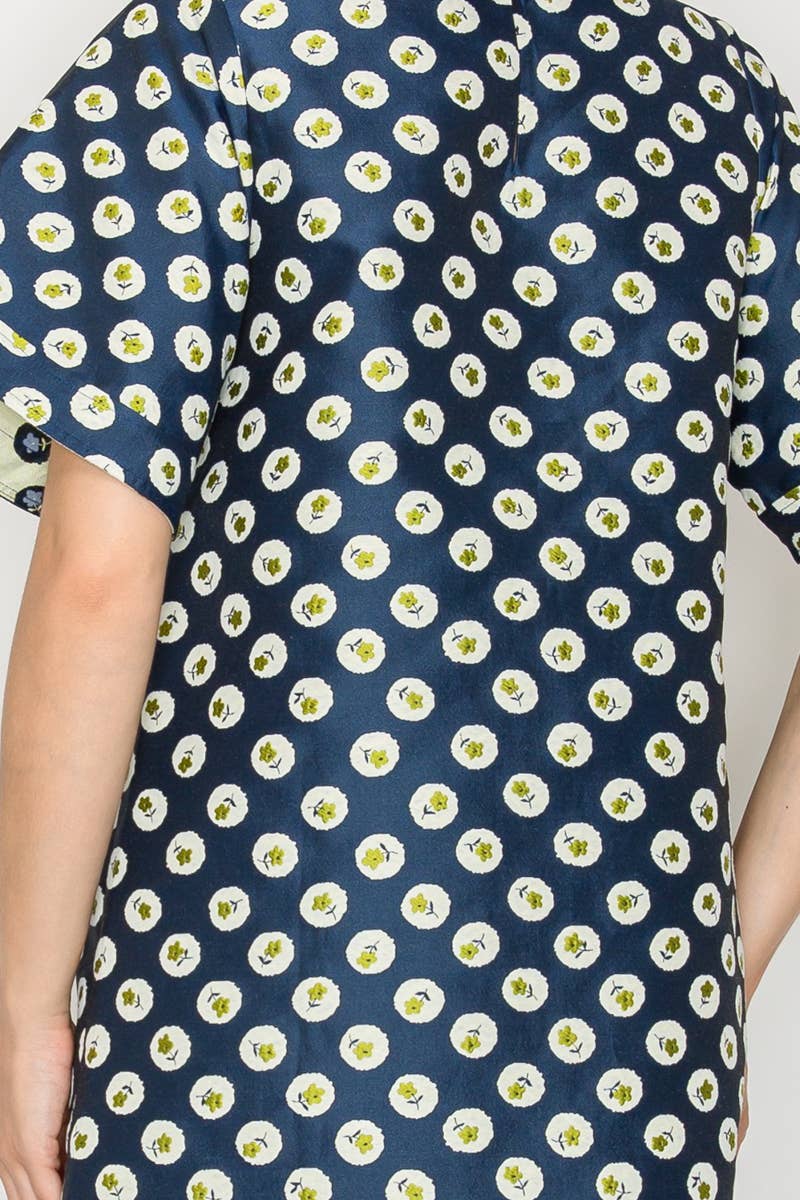 FLOWER DOT DRESS