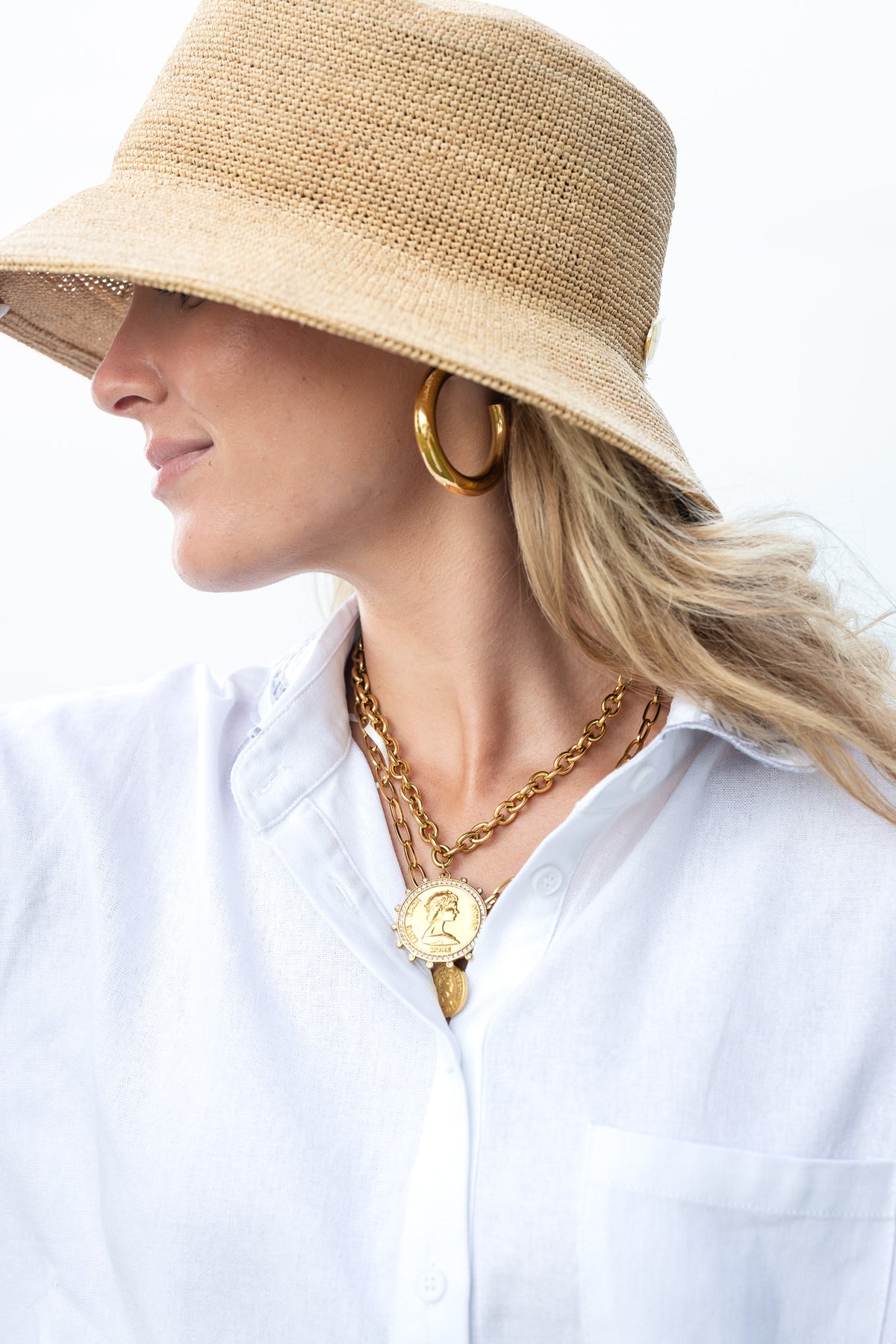 GOLD HOOPS