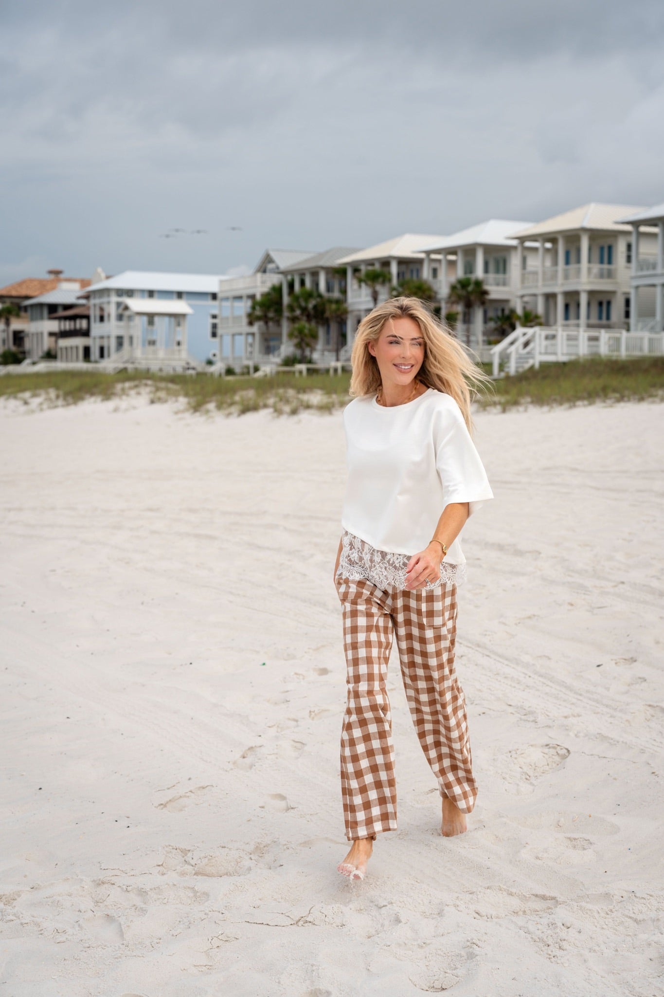SANDBAR GINGHAM PANT