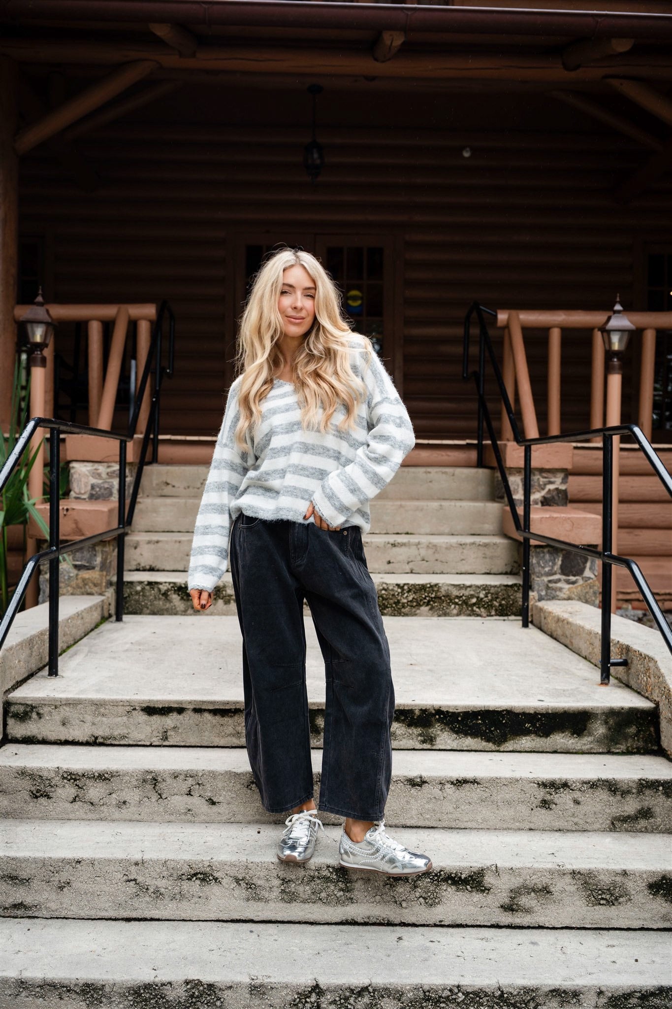 SUNDAY STRIPES SWEATER