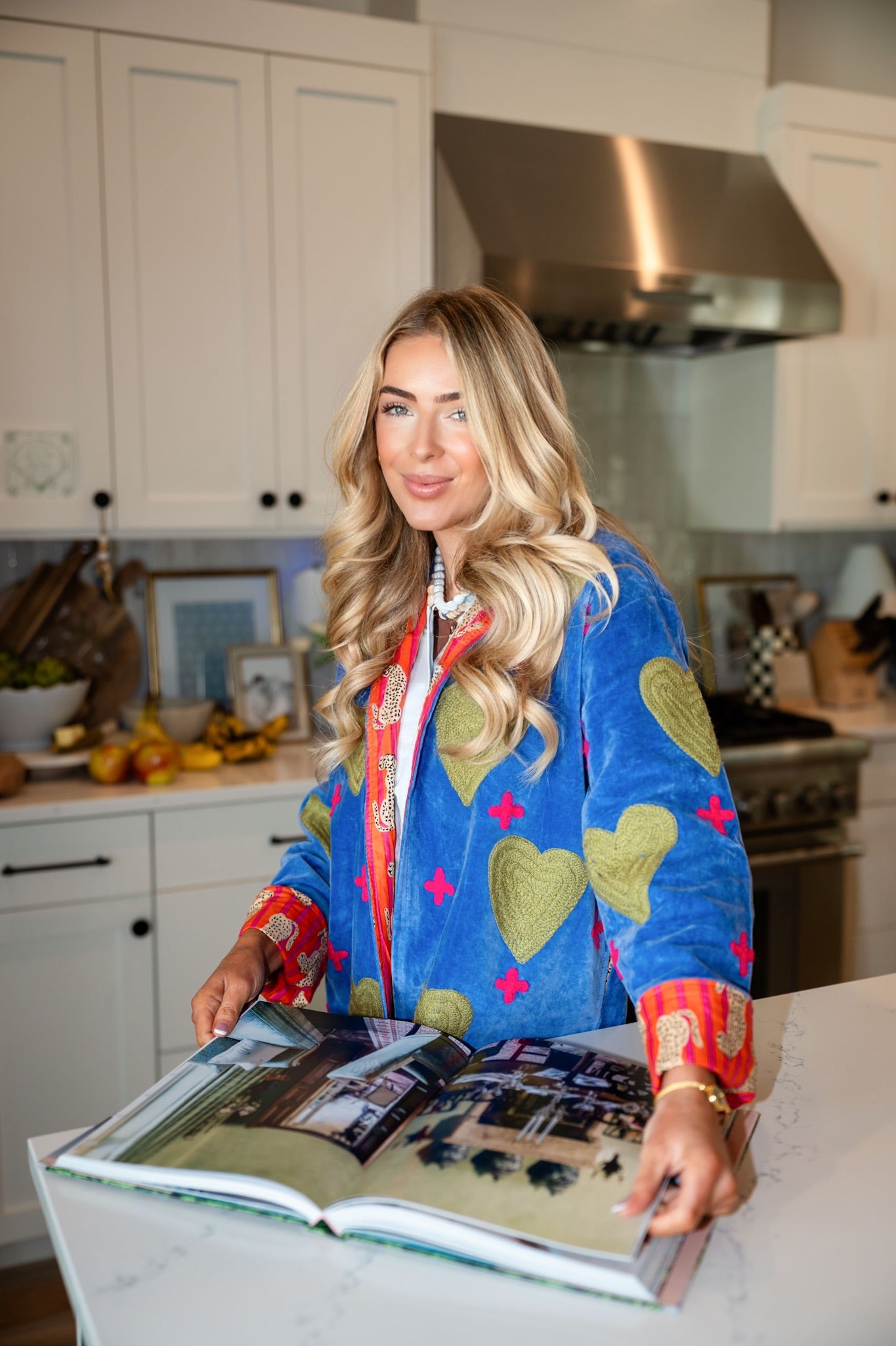 HEART AND CROSS REVERSIBLE JACKET
