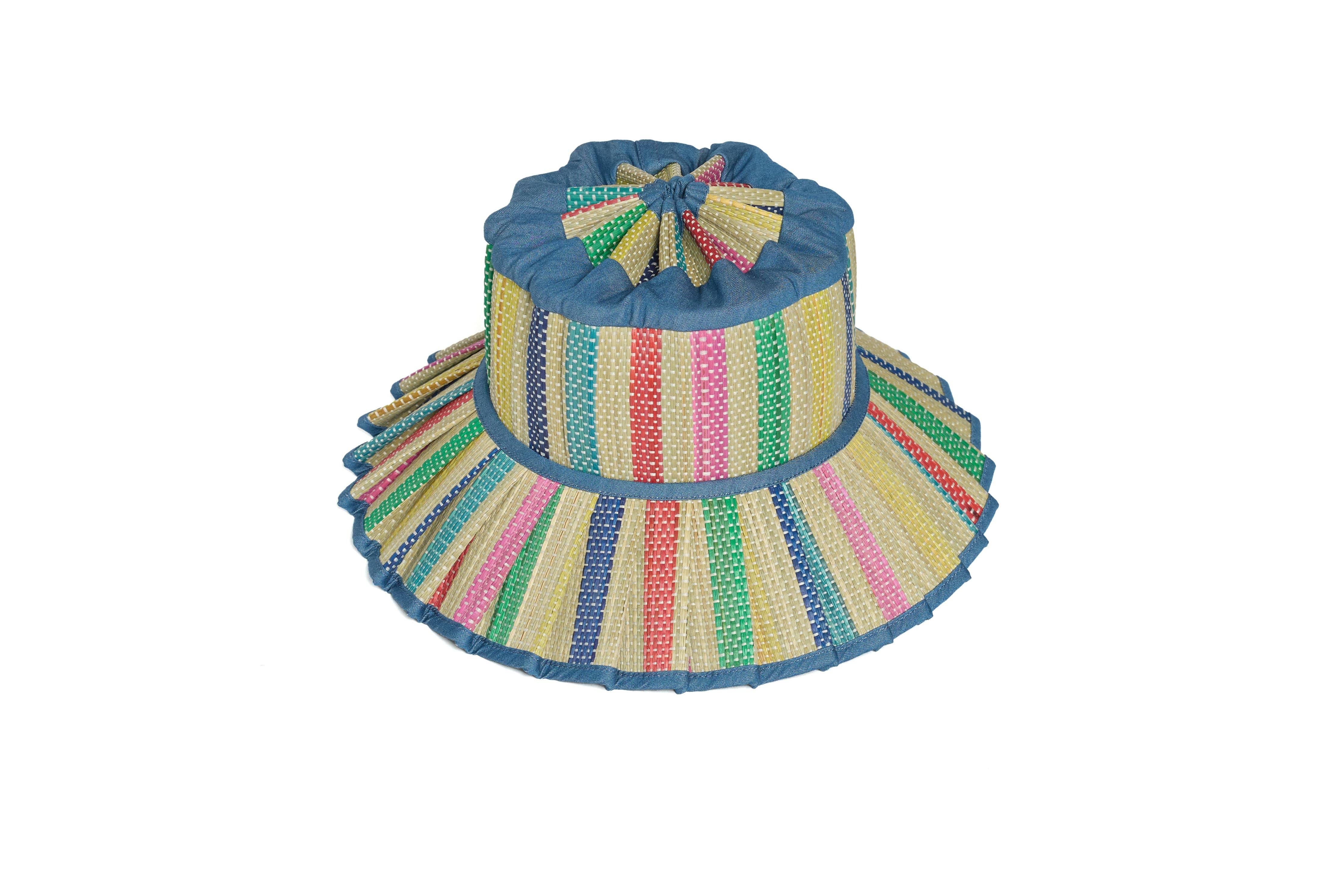 RESORT DAYS | DENIM| LUXE CAPRI HAT