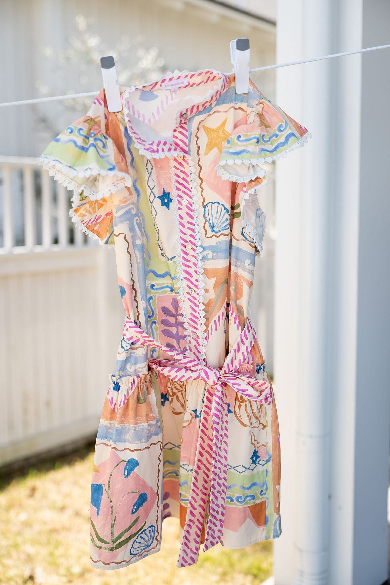 THE SEASIDE STORY DRESS