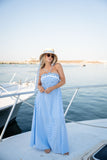 DRIFT AWAY HALTER DRESS