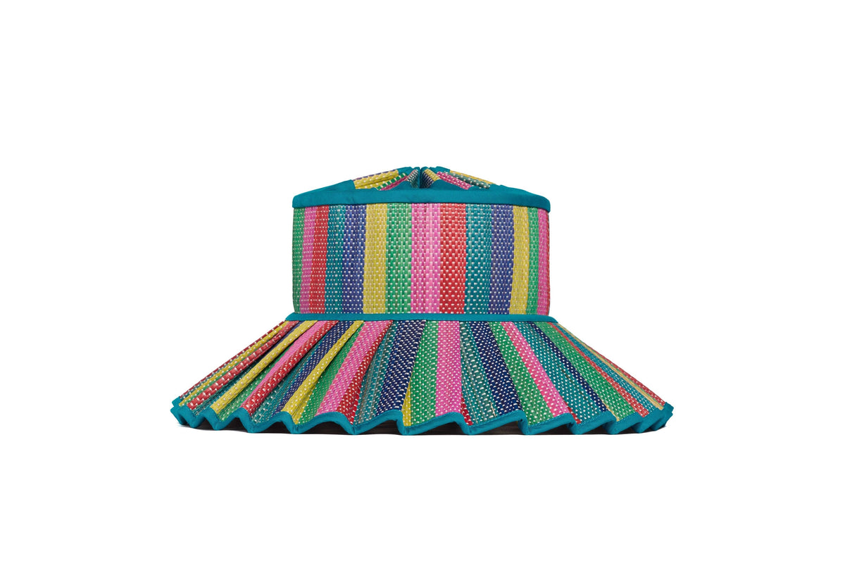 RESORT PARTY | AQUAMARINE | LUXE CAPRI HAT