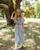 BLUE HARVEST DRESS