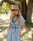 BLUE HARVEST DRESS