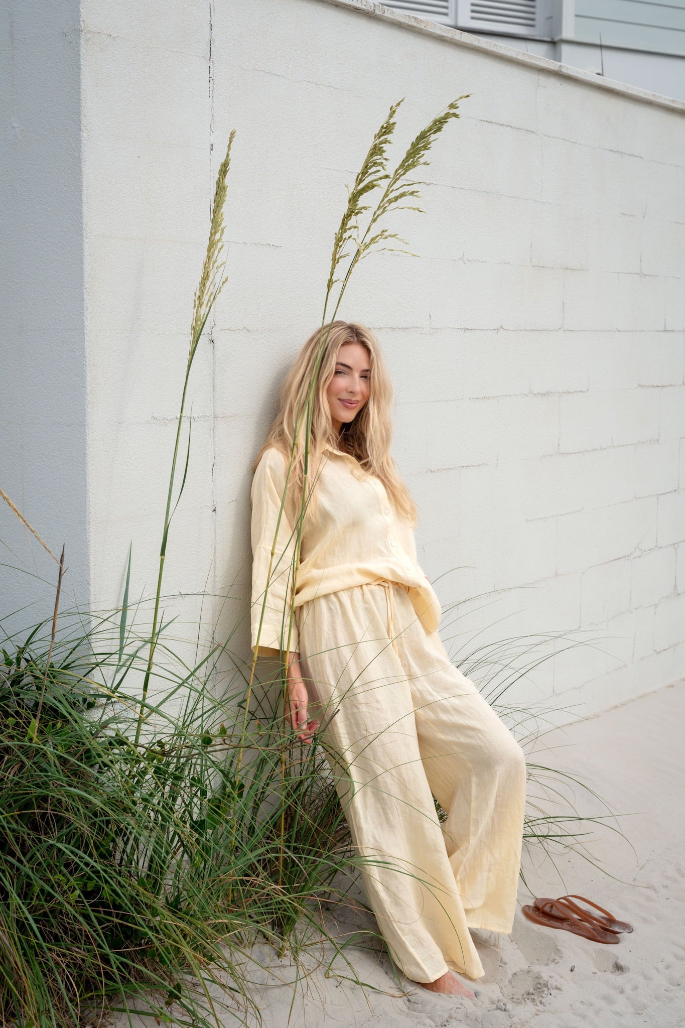 BUTTER LINEN PANT