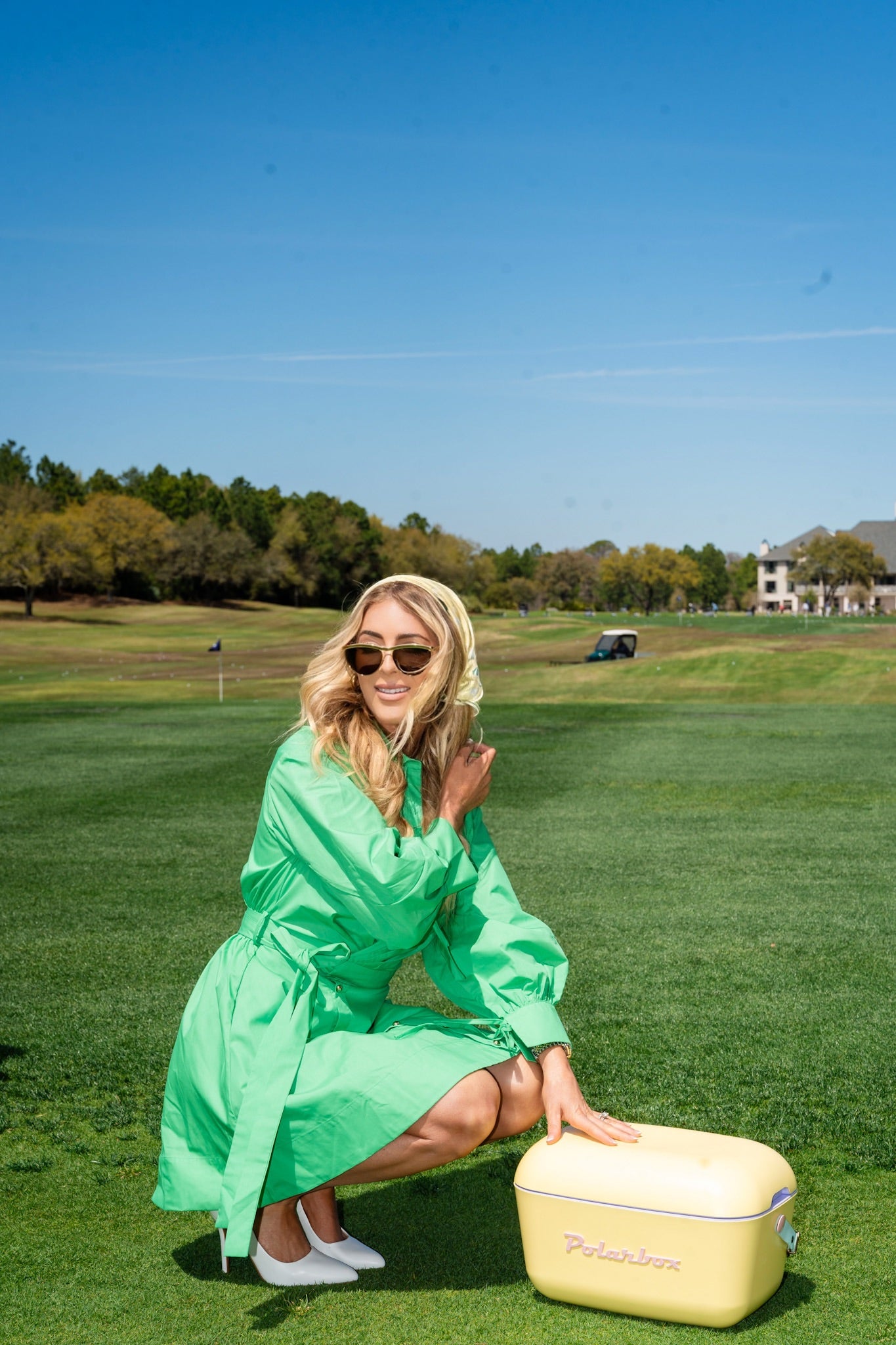 BERMUDA GREEN DRESS