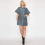 FLOWER DOT DRESS