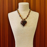 TORTOISE HEART NECKLACE