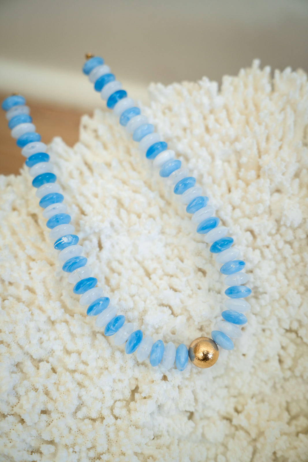 SEABREEZE BEADED NECKLACE