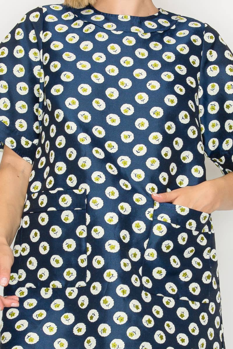 FLOWER DOT DRESS