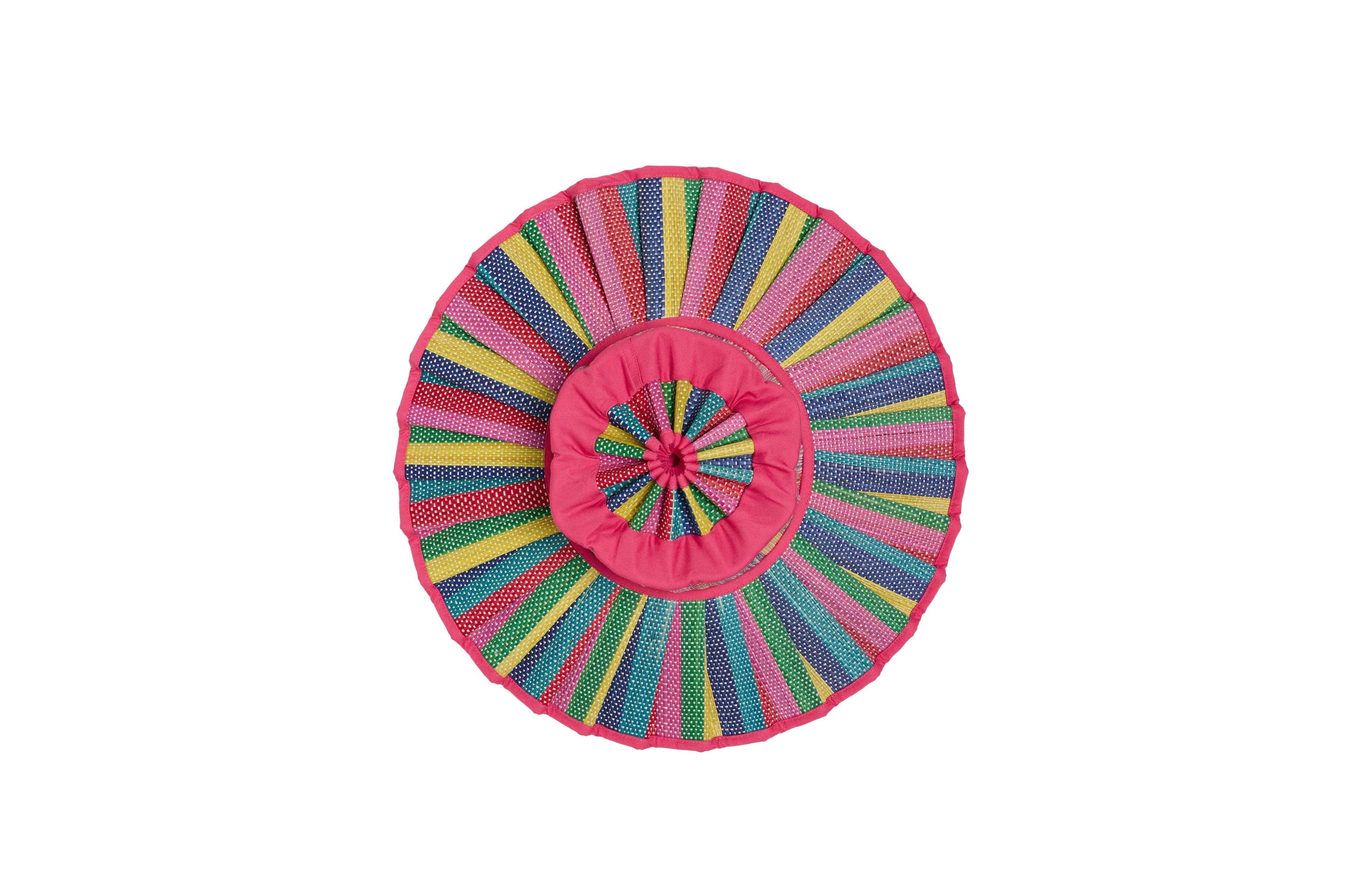 RESORT PARTY | FUSCHIA | LUXE CAPRI HAT