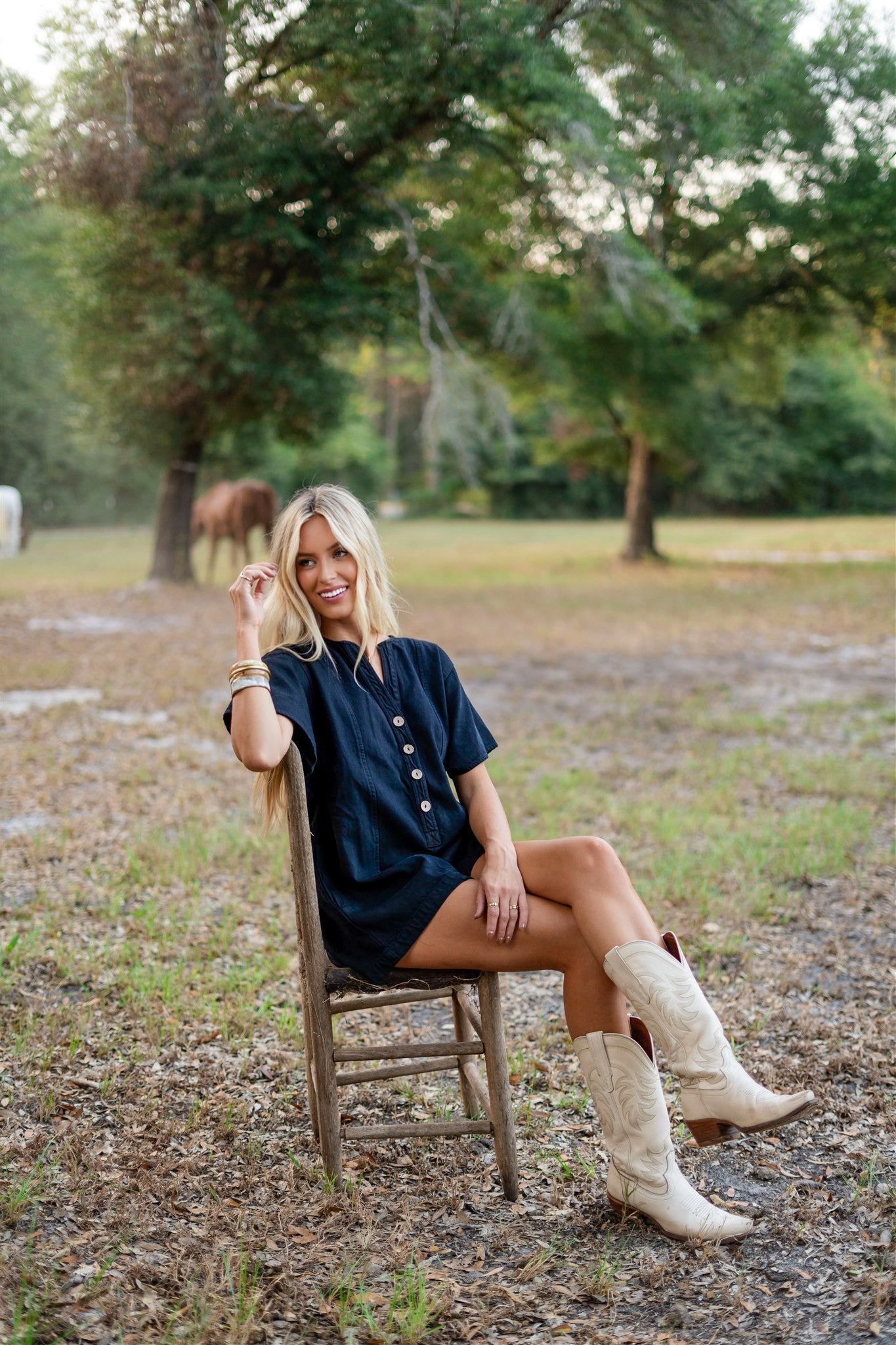 SABLE ROMPER DRESS