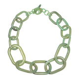 GREEN LINK NECKLACE