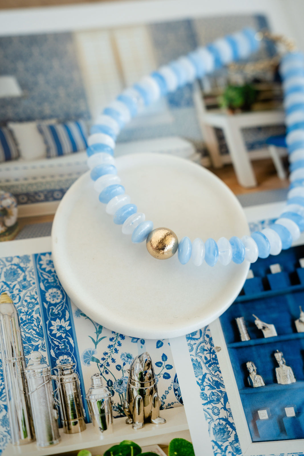 SEABREEZE BEADED NECKLACE