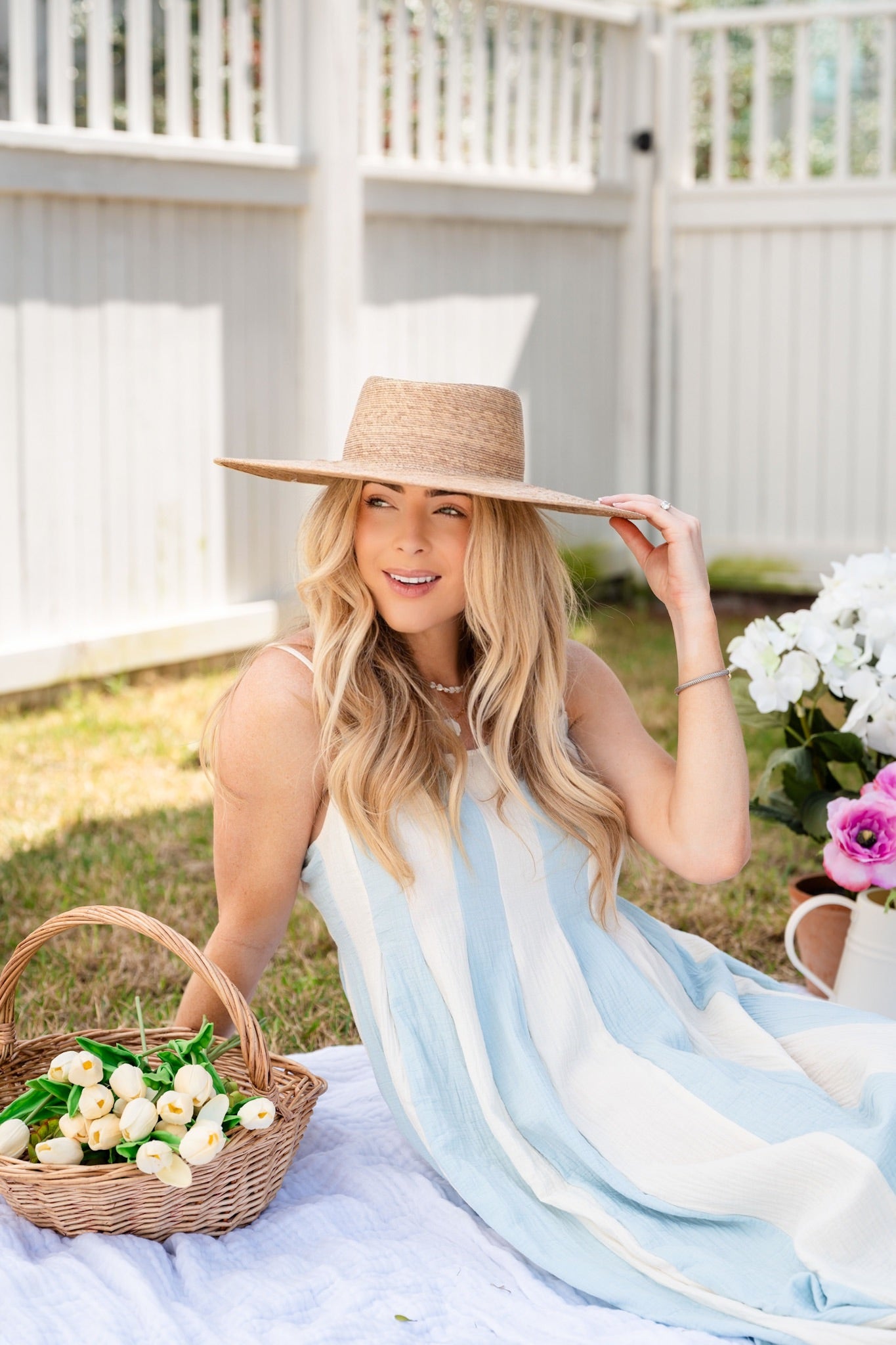 THE SEASIDE STRIPE MAXI