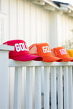SCARLET WAVE TRUCKER HAT